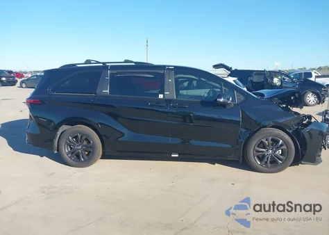 2025 Toyota Sienna Xse from USA, damaged, VIN 5TDCSKFC1SS200308